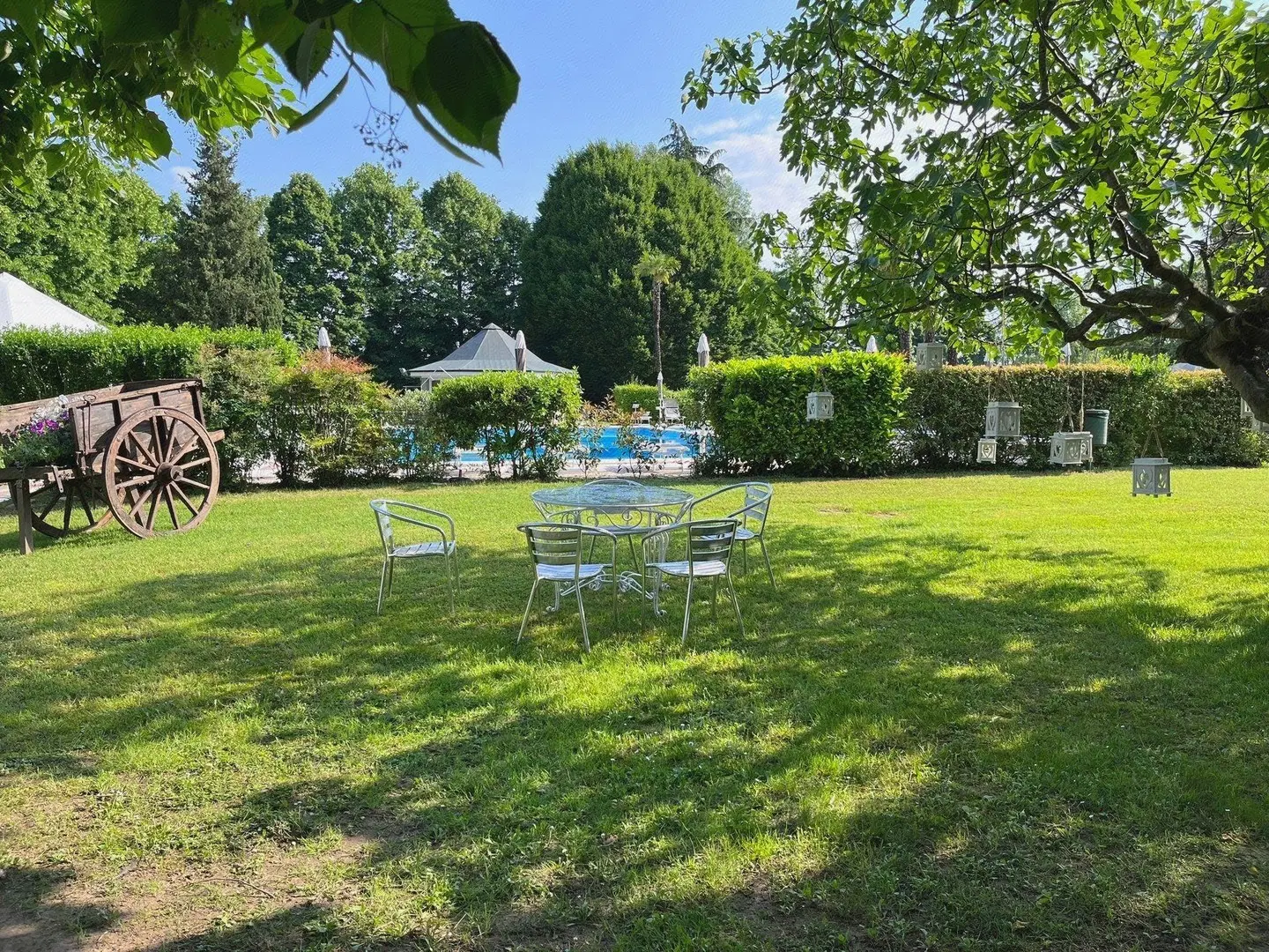Hotel Villa Patriarca Garten