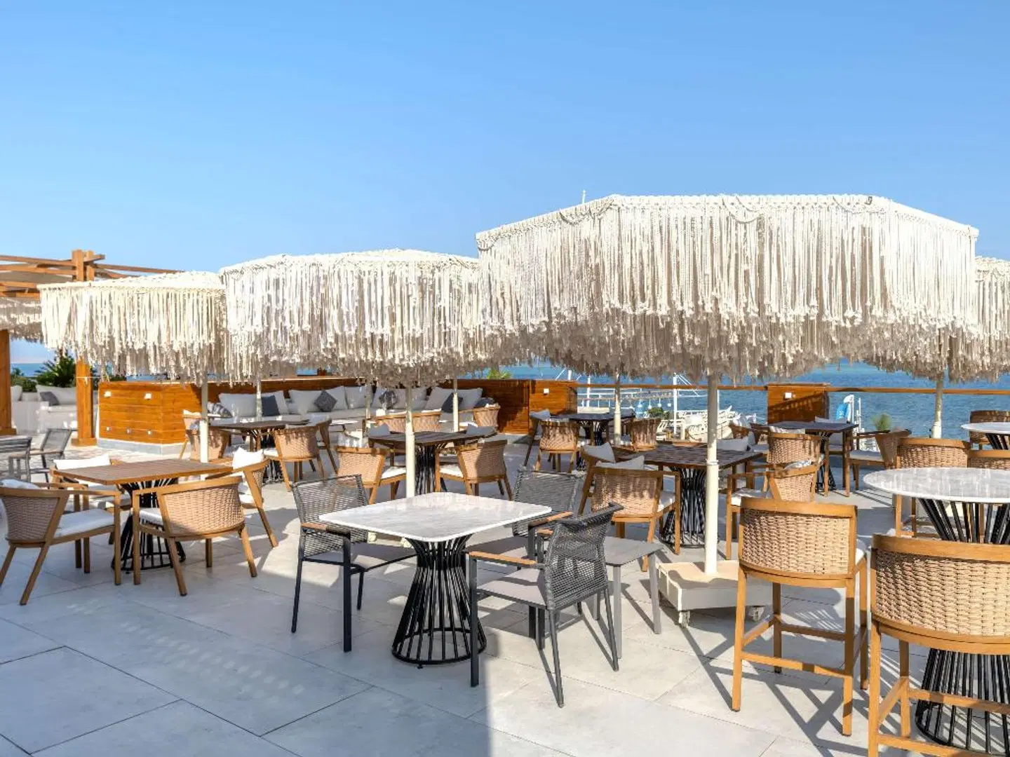 Rixos Premium Magawish Bay View Terrasse