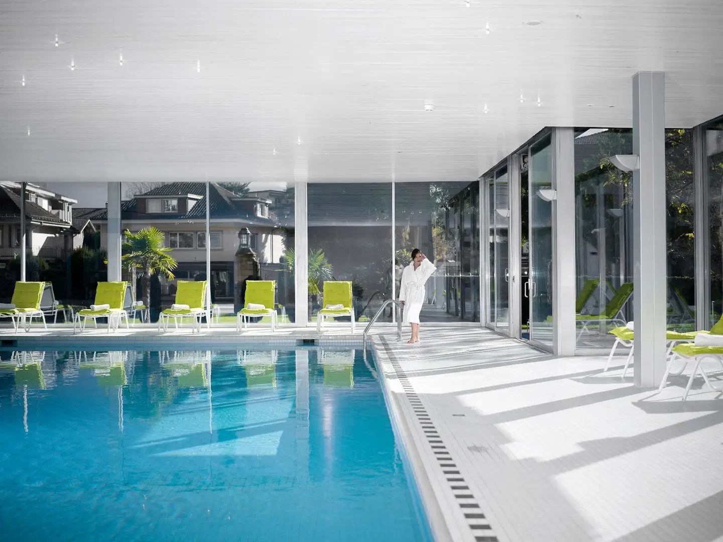 Grand Hotel Beau Rivage Hallenbad
