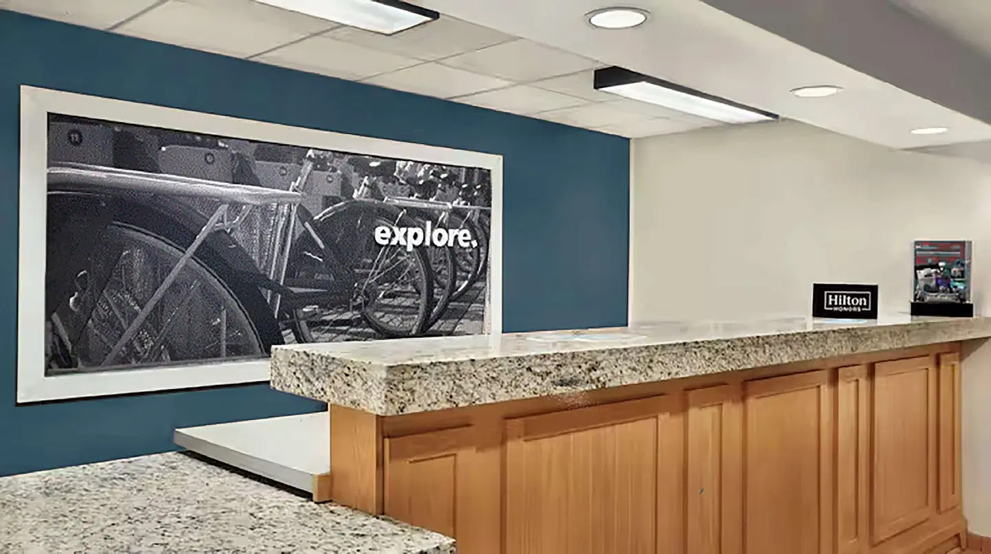 Hampton Inn Lubbock Badezimmer