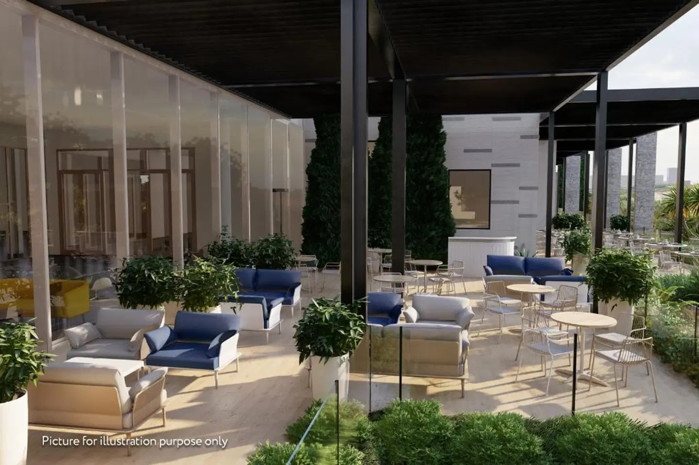 Hotel Garden Istra Plava Laguna Terrasse