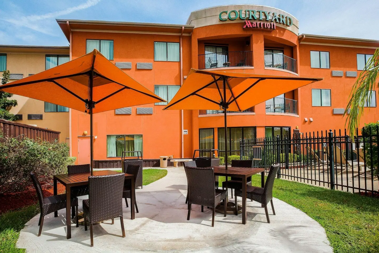 Courtyard by Marriott Corpus Christi Terrasse