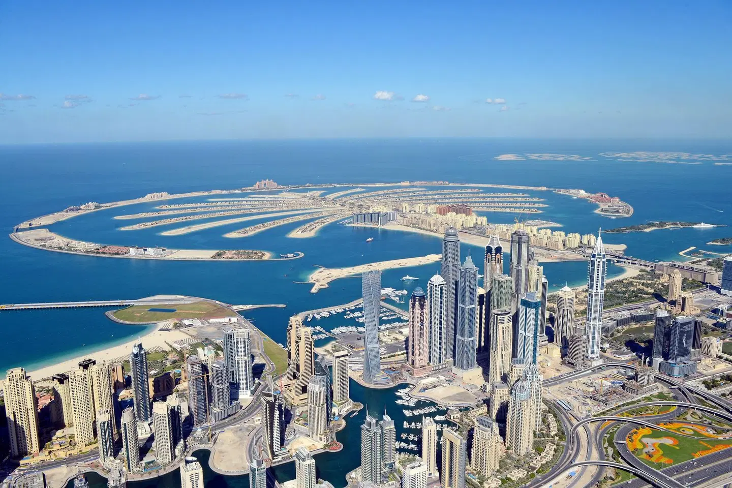 Dubai Marriott Harbour Hotel & Suites Terrasse