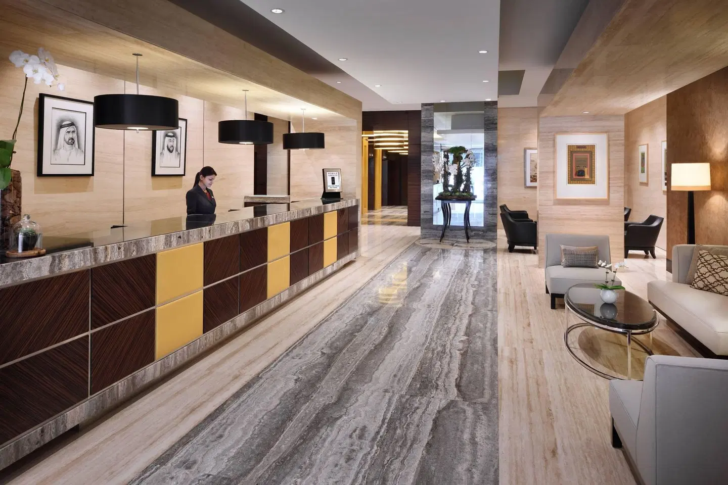 Dubai Marriott Harbour Hotel & Suites LOUNGE_LOBBY