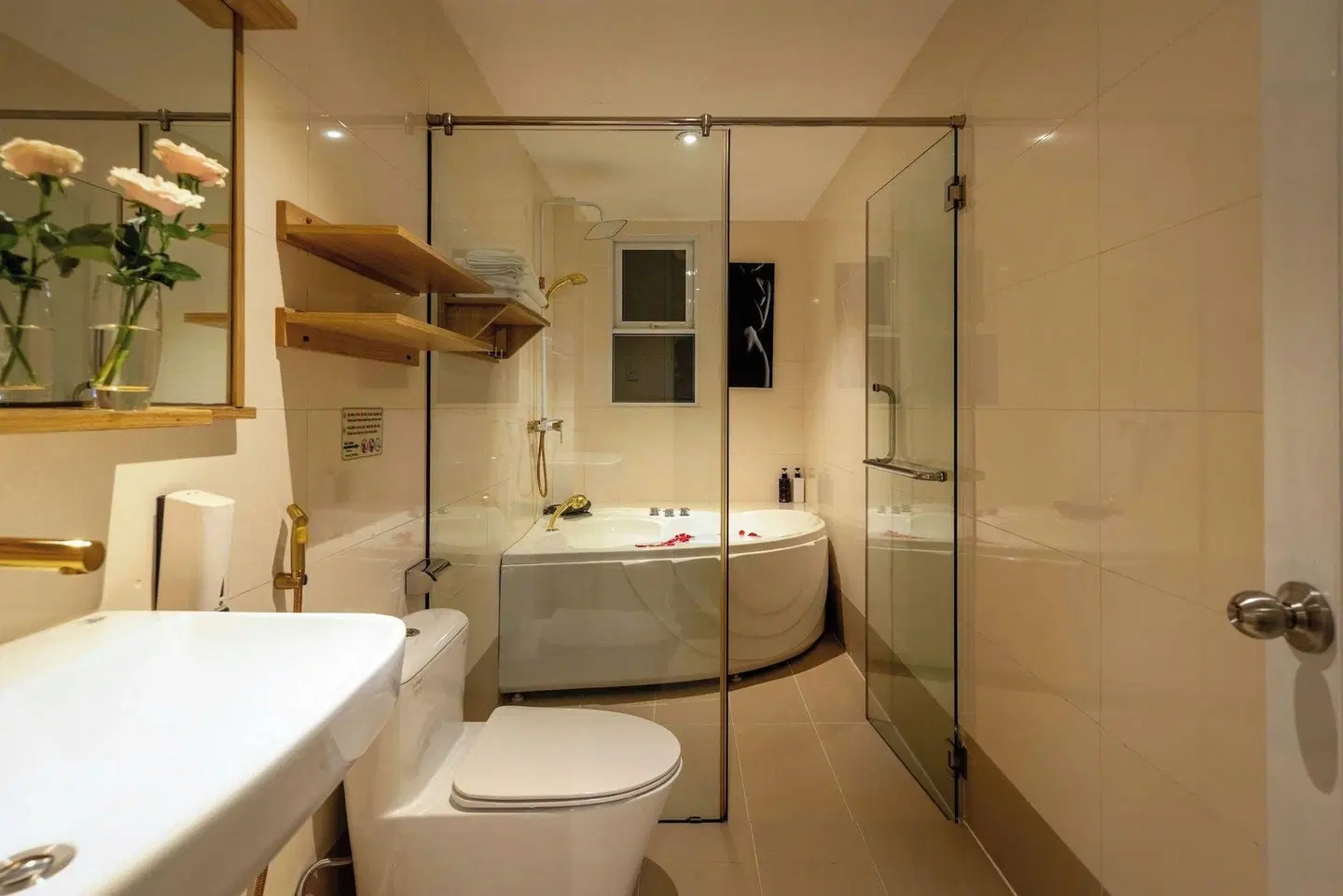 Truong Thinh Hotel Saigon Badezimmer