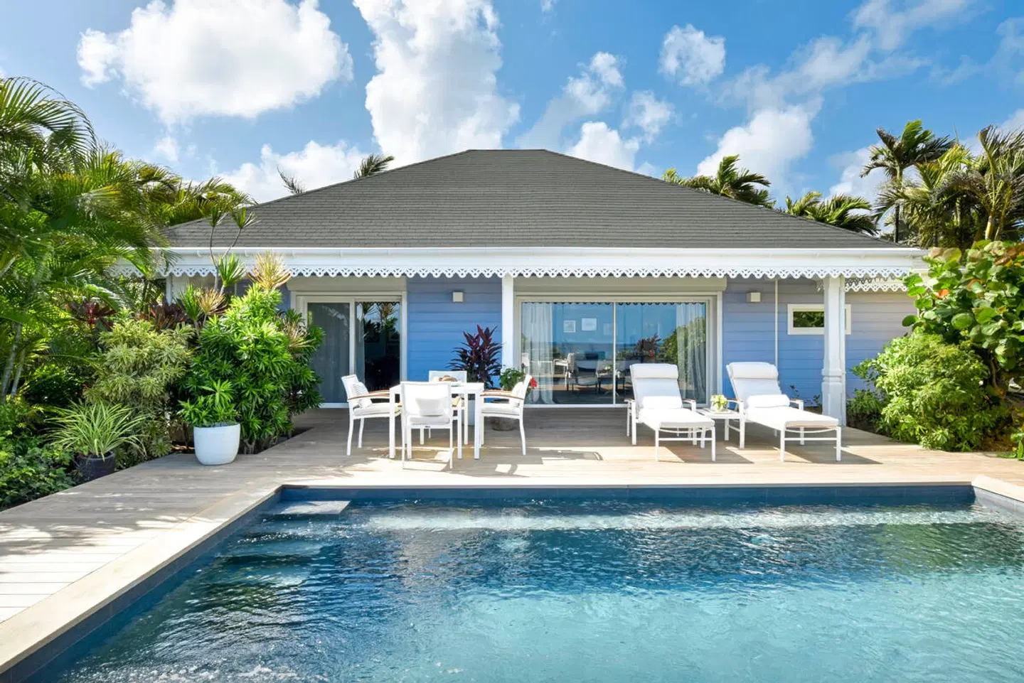 Rosewood Le Guanahani Terrasse