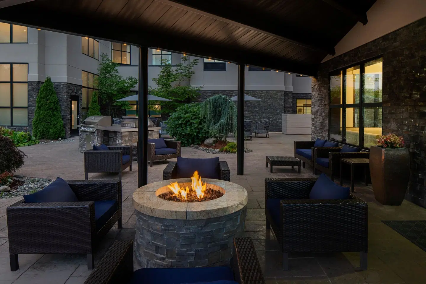 Homewood Suites by Hilton Seattle/Lynnwood Terrasse