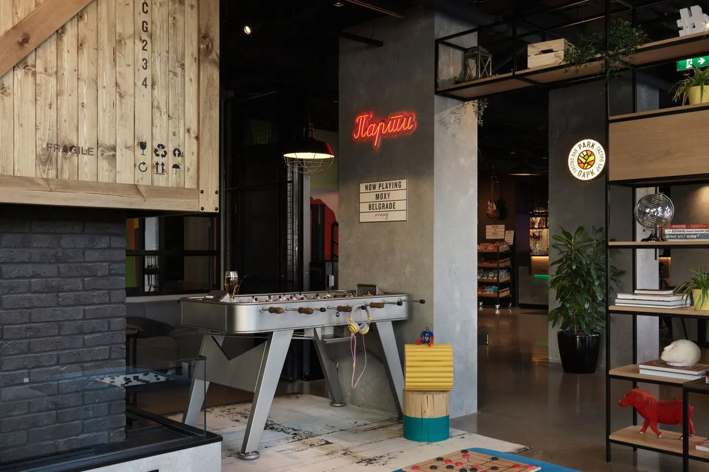Moxy Belgrade Terrasse