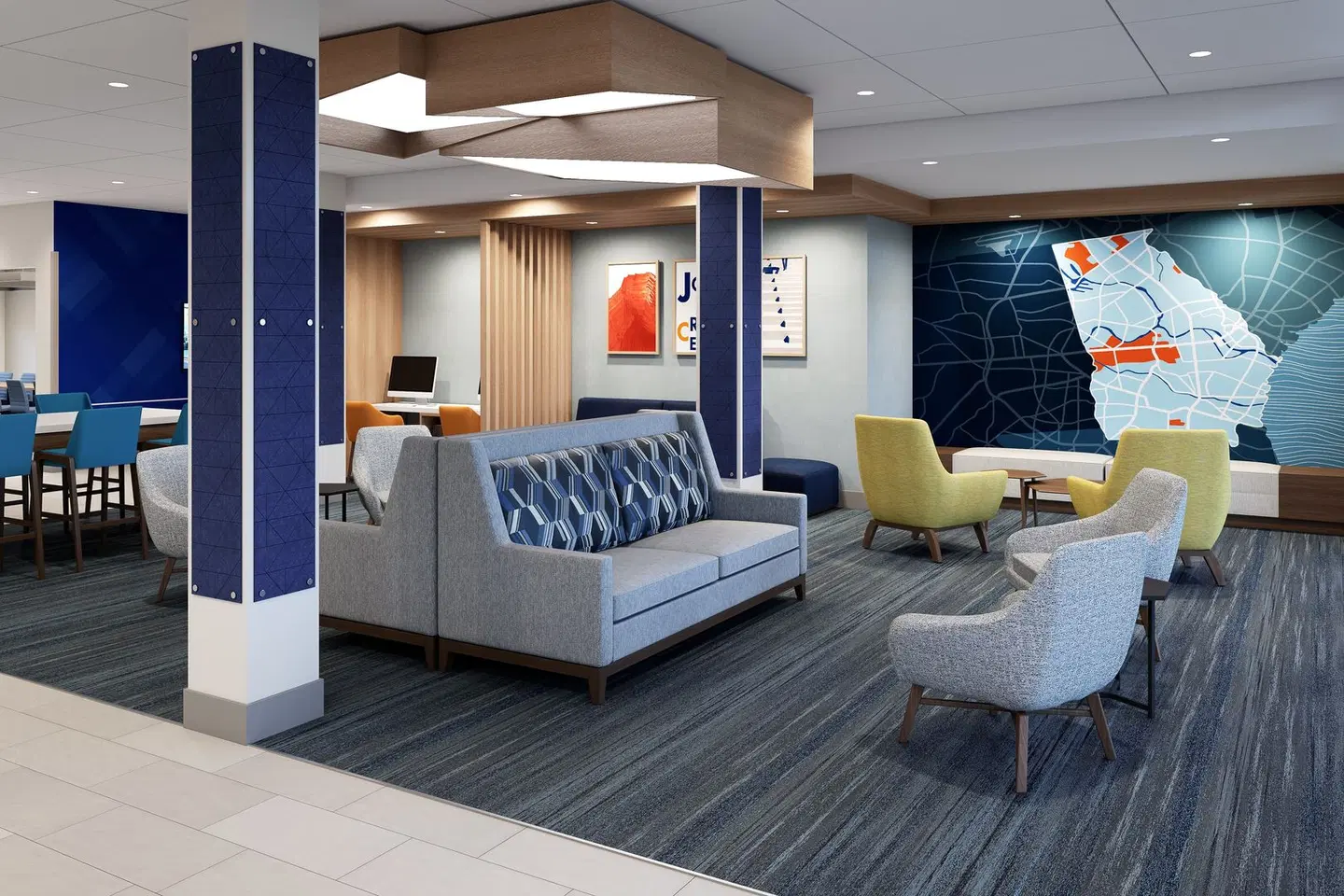Holiday Inn Express & Suites Chicago - Oak Forest by IHG LOUNGE_LOBBY