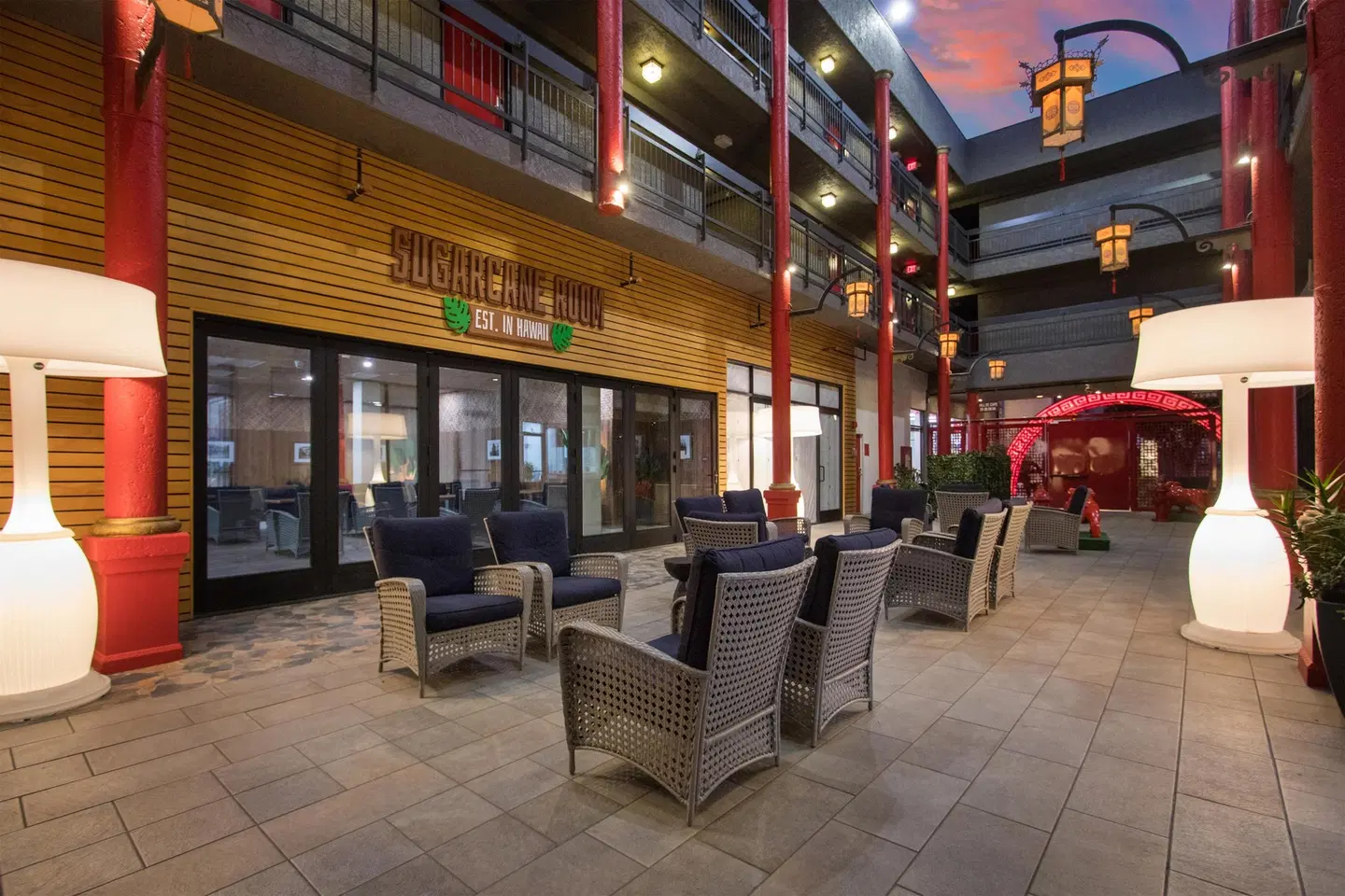 Aiden Los Angeles Downtown Dragon Gate Inn LOUNGE_LOBBY