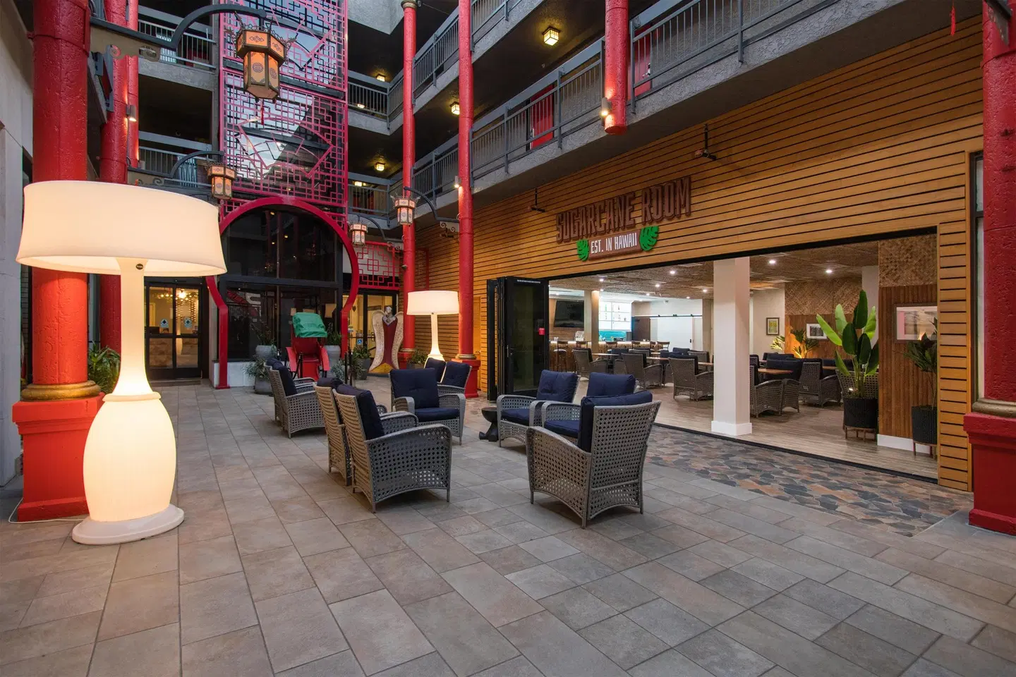 Aiden Los Angeles Downtown Dragon Gate Inn LOUNGE_LOBBY