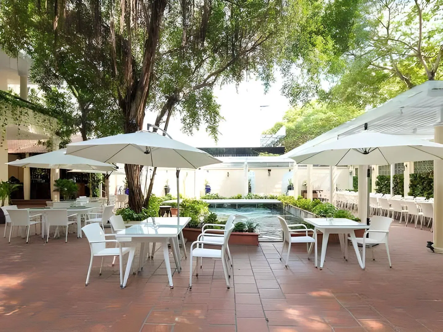 Hoang Lan Hotel Terrasse