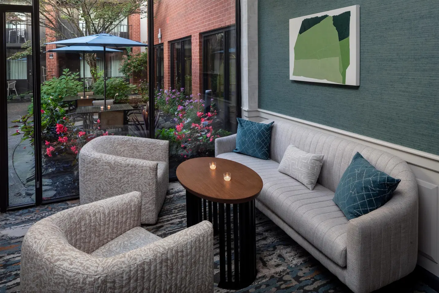 DoubleTree by Hilton Hotel Boston-Andover Terrasse