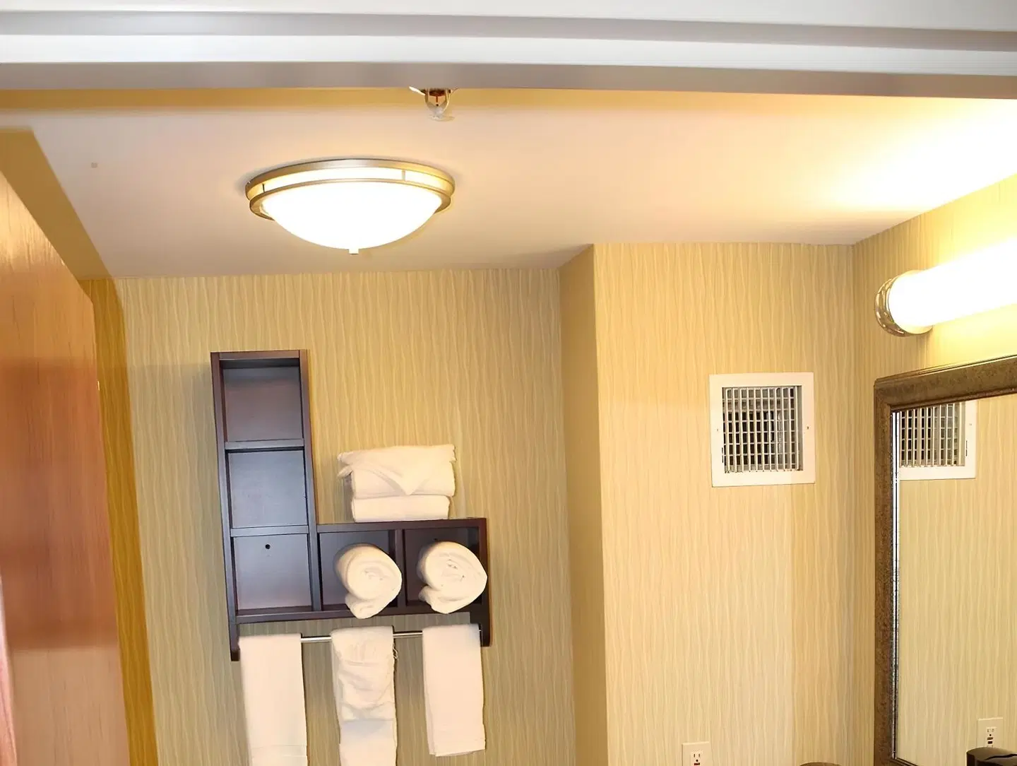 Hampton Inn East Lansing Badezimmer