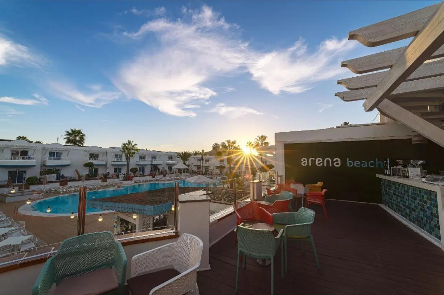 Hotel Arena Beach Fuerteventura Terrasse