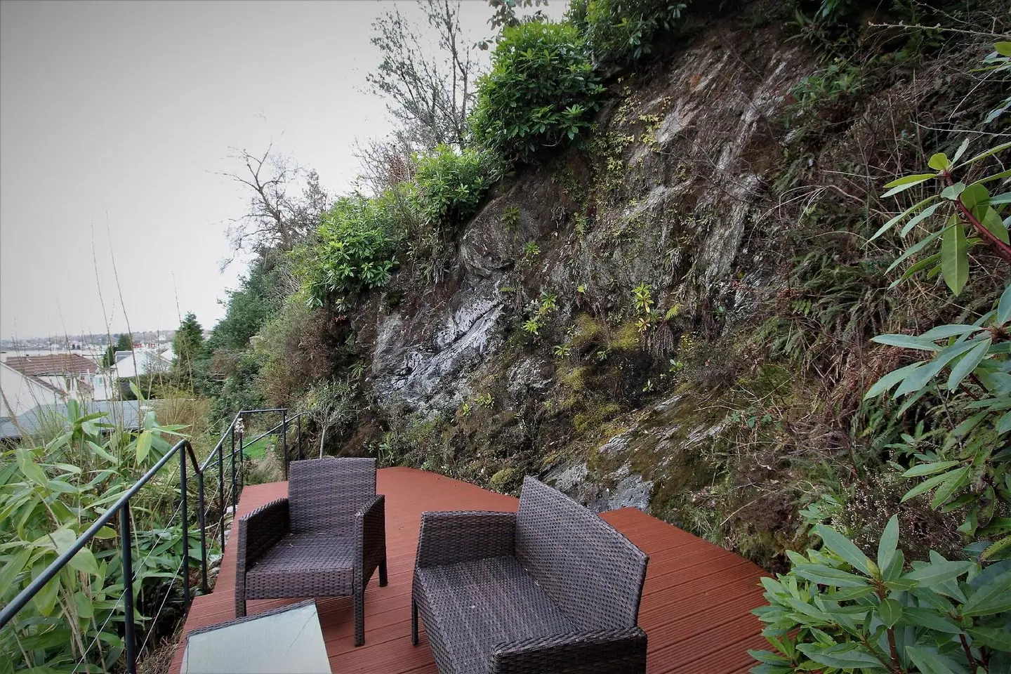 Clyde View Bed & Breakfast Terrasse