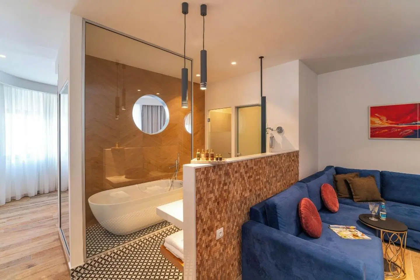 Naillac Boutique Hotel Badezimmer
