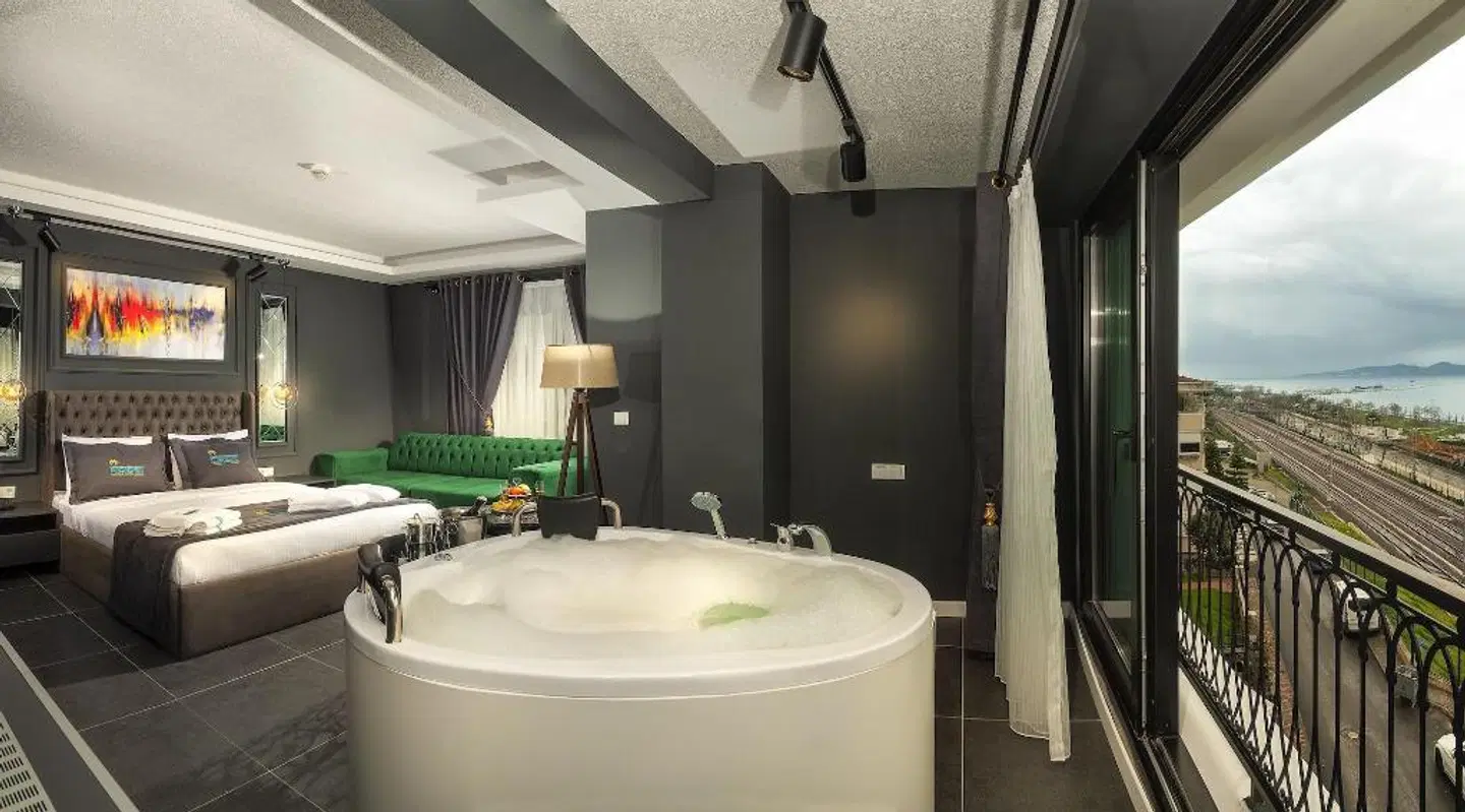 La Cielo Suites Bostanc' Badezimmer