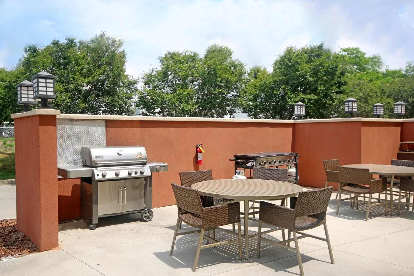 TownePlace Suites by Marriott Aiken Whiskey Road Terrasse