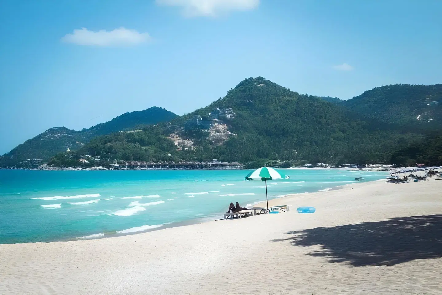 Top Hostel Samui. Strand