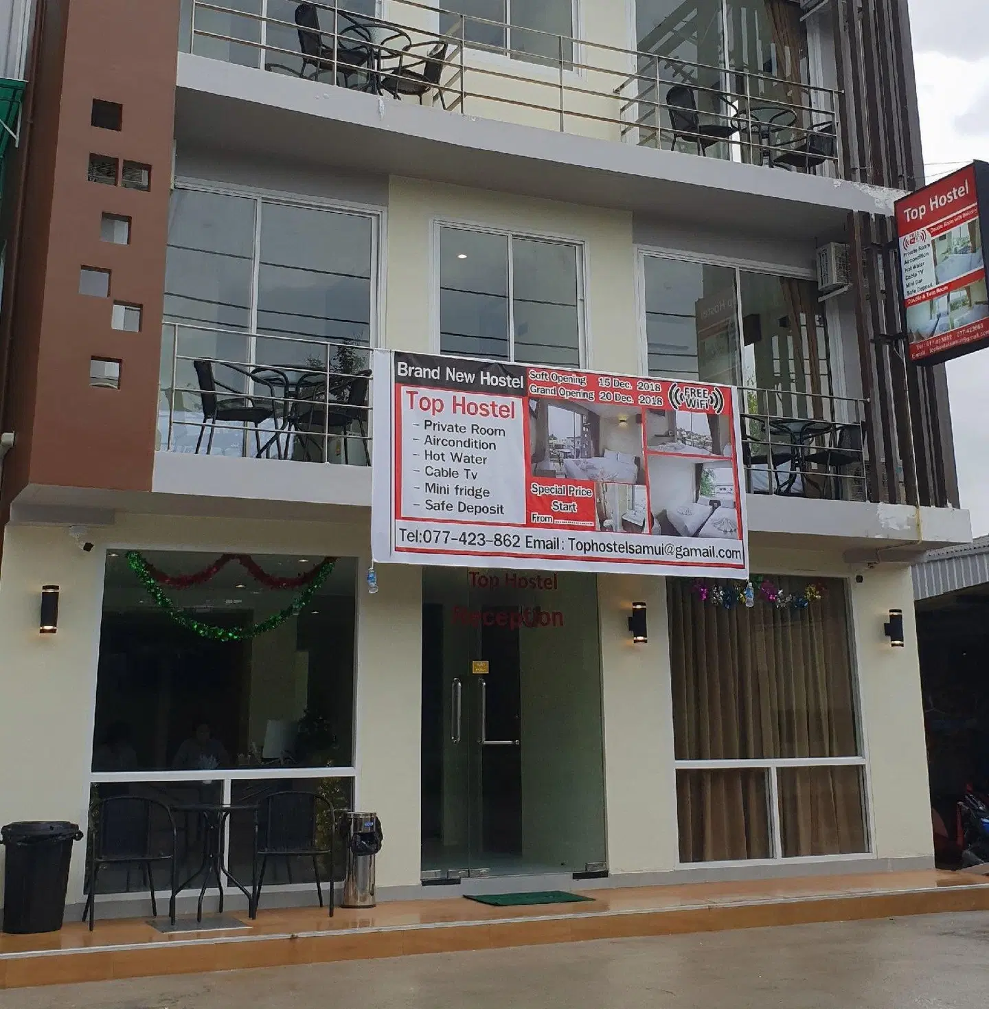 Top Hostel Samui. EXTERIOR