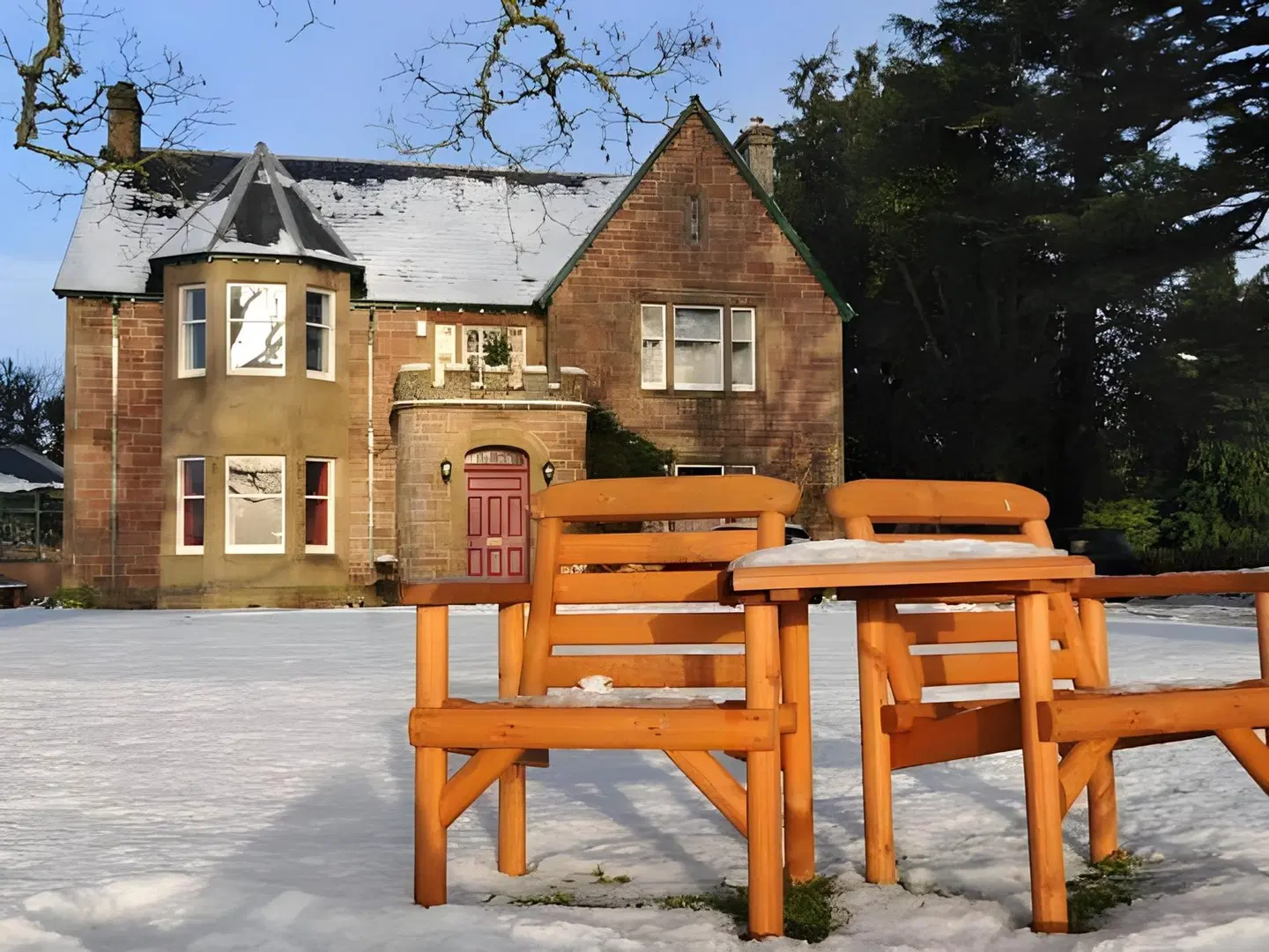 Kiltearn House Terrasse