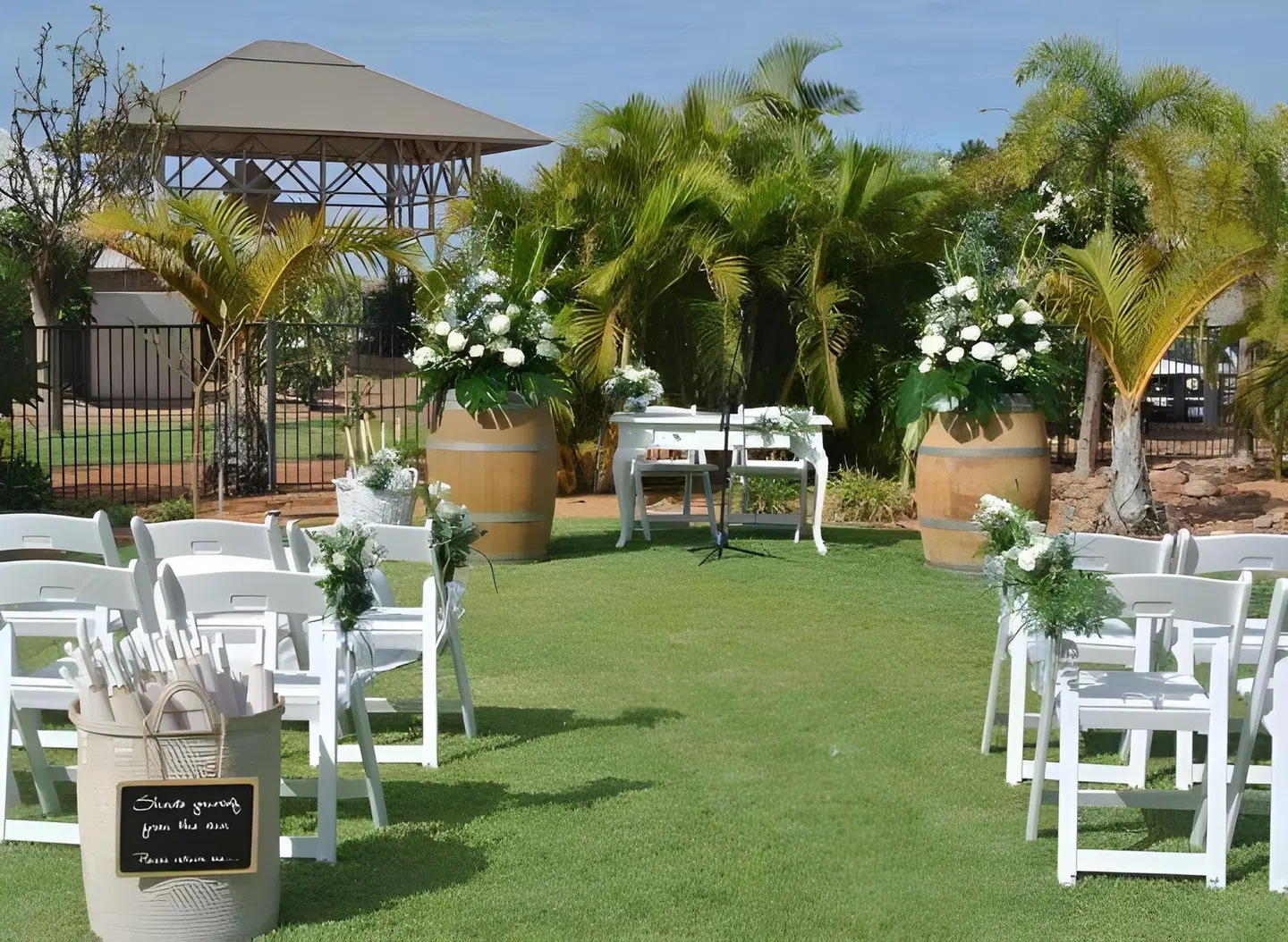Exmouth Escape Resort Garten