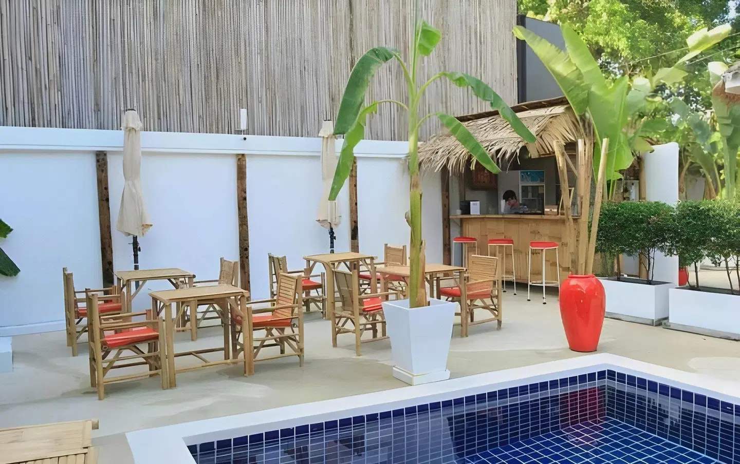 The White Cottage Terrasse