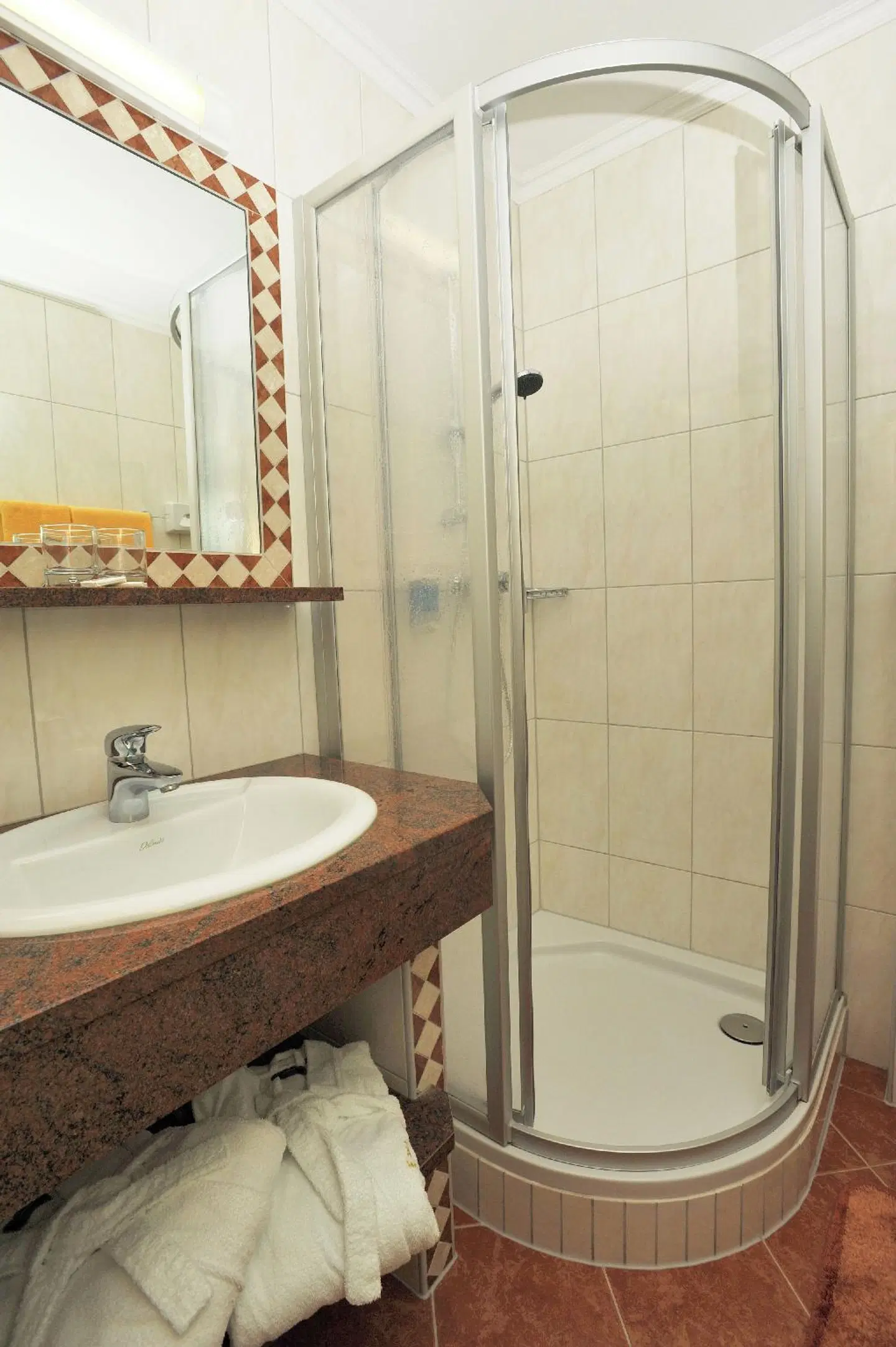 Hotel Barbarahof Badezimmer