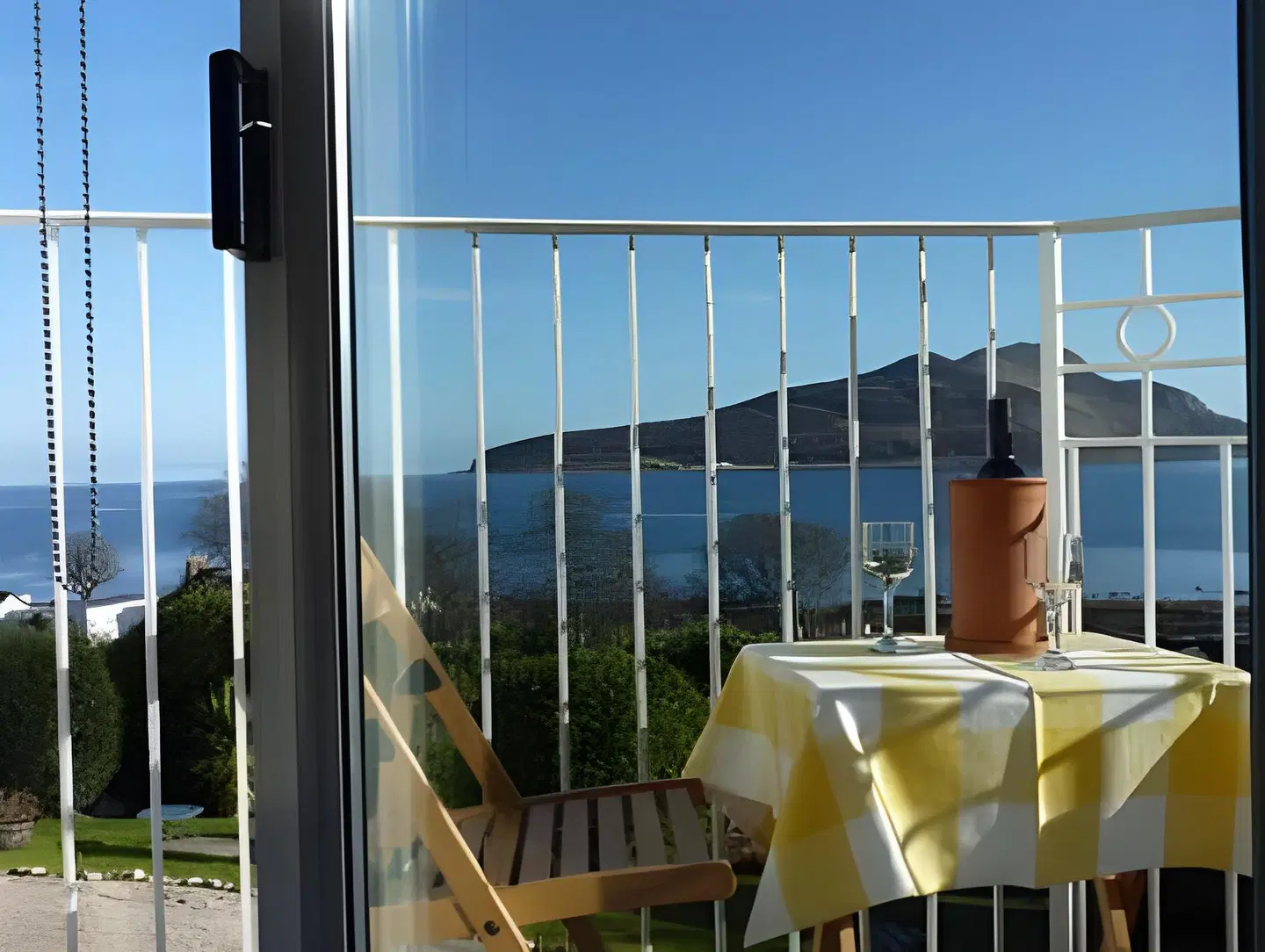 Kinneil Self Catering Terrasse