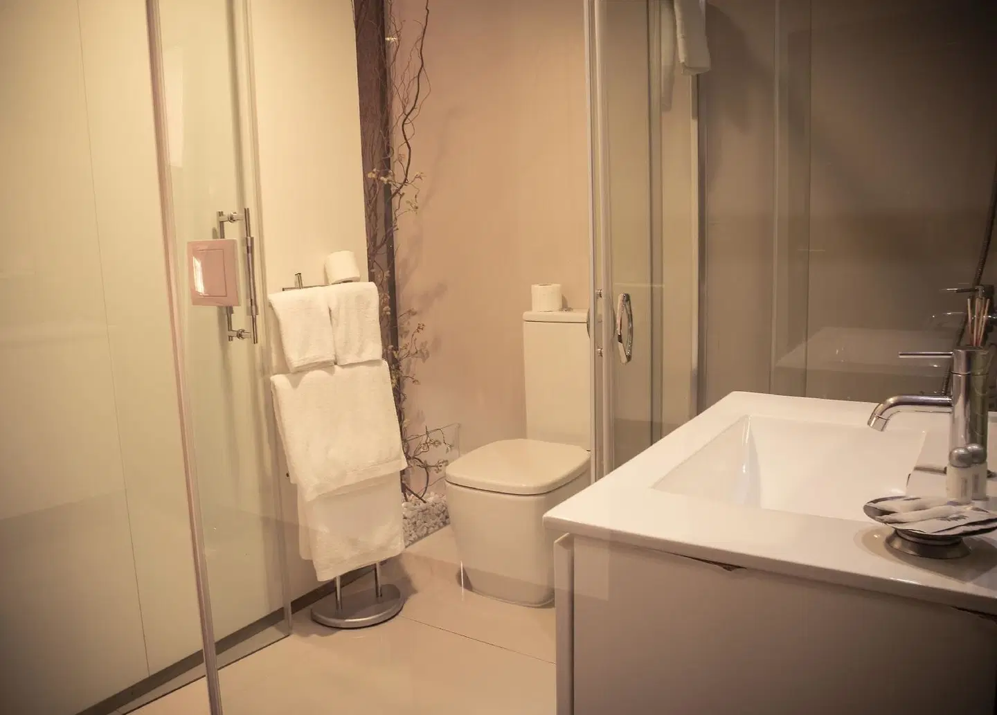 Quinta dos Padres Santos, Agroturismo & Spa Badezimmer