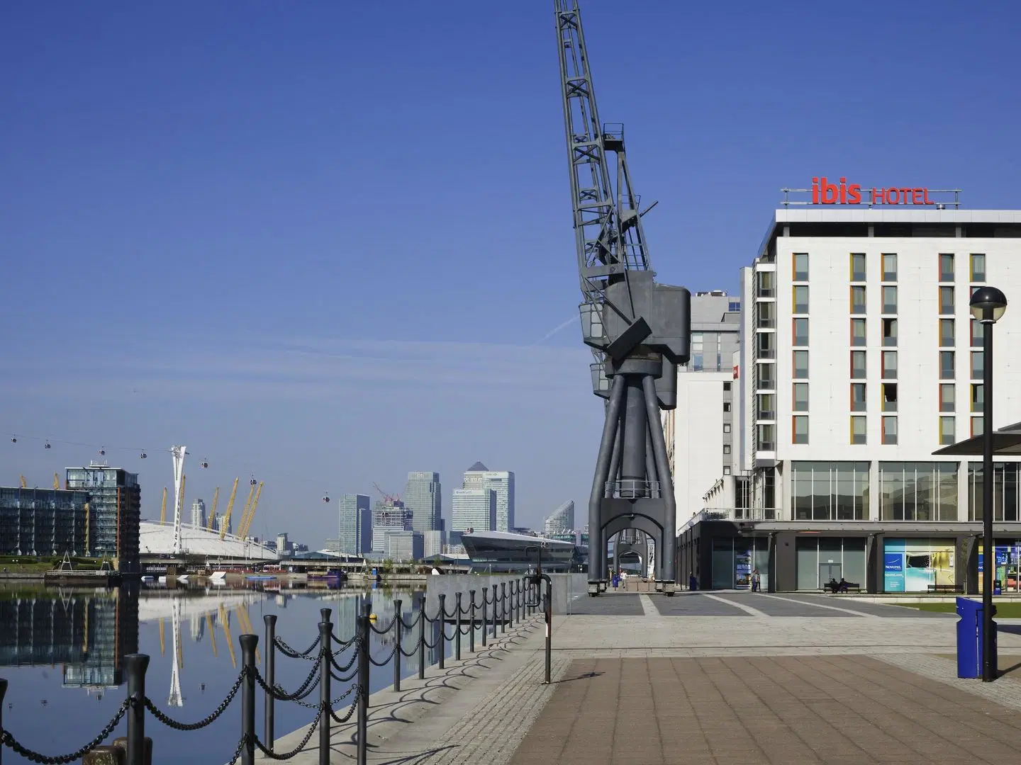 ibis London Excel Docklands Terrasse