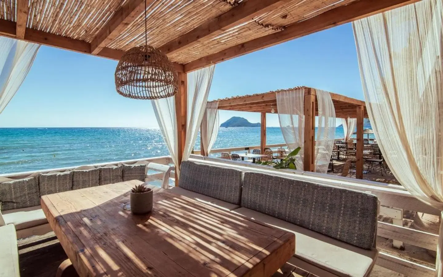 Porto Koukla Beach Terrasse