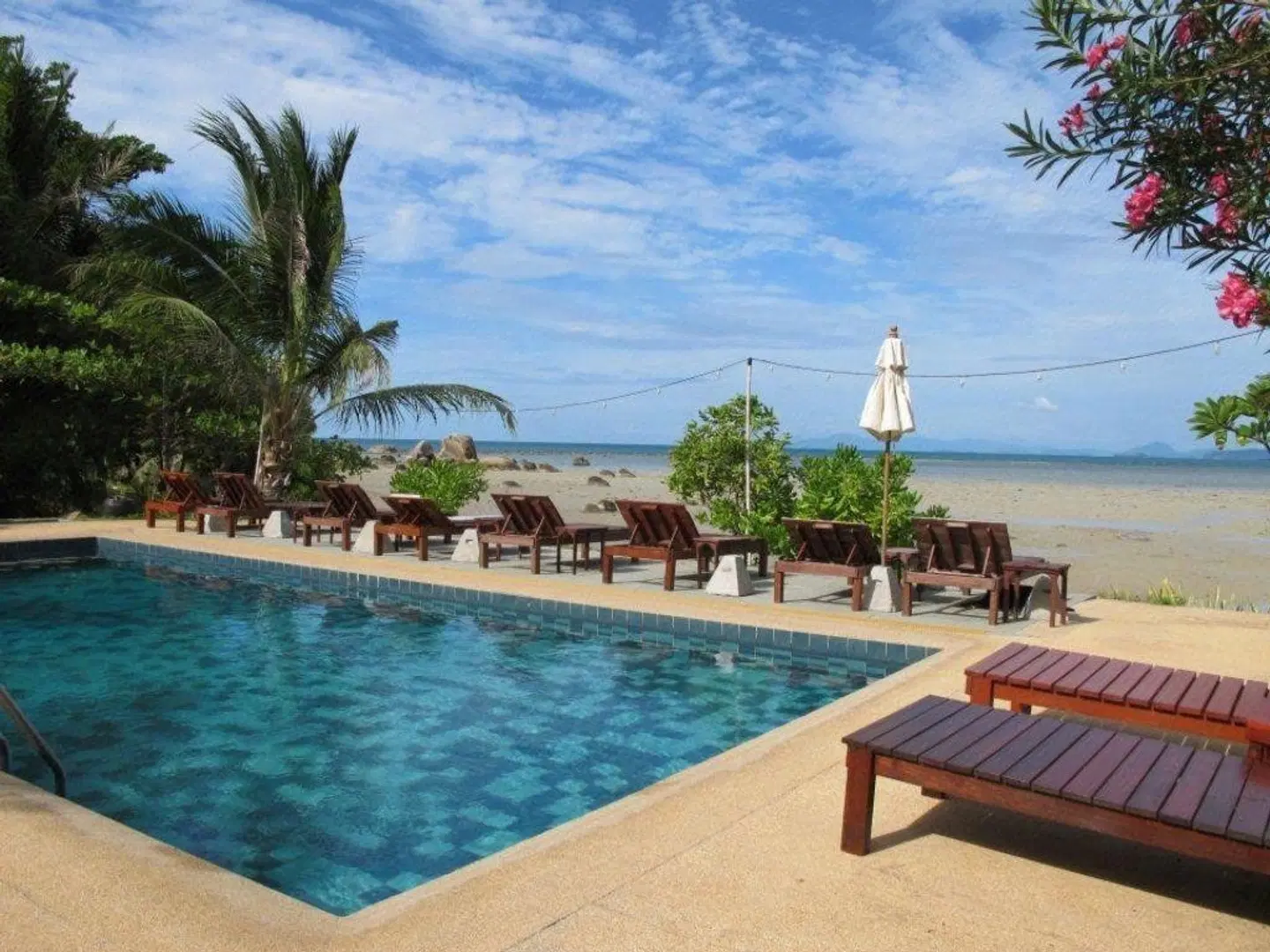 Cinnamon Beach Villas Terrasse