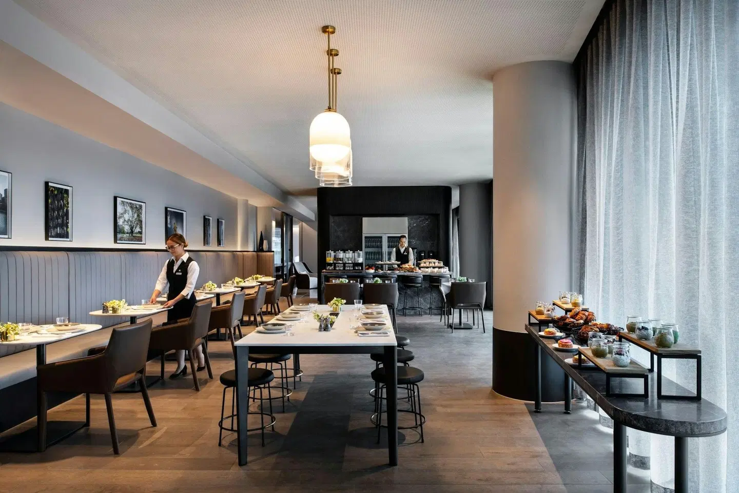 Melbourne Marriott Hotel Docklands Restaurant