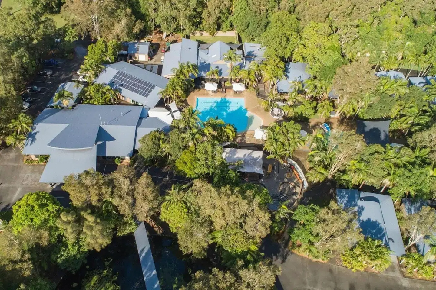 Angourie Rainforest Resort Garten