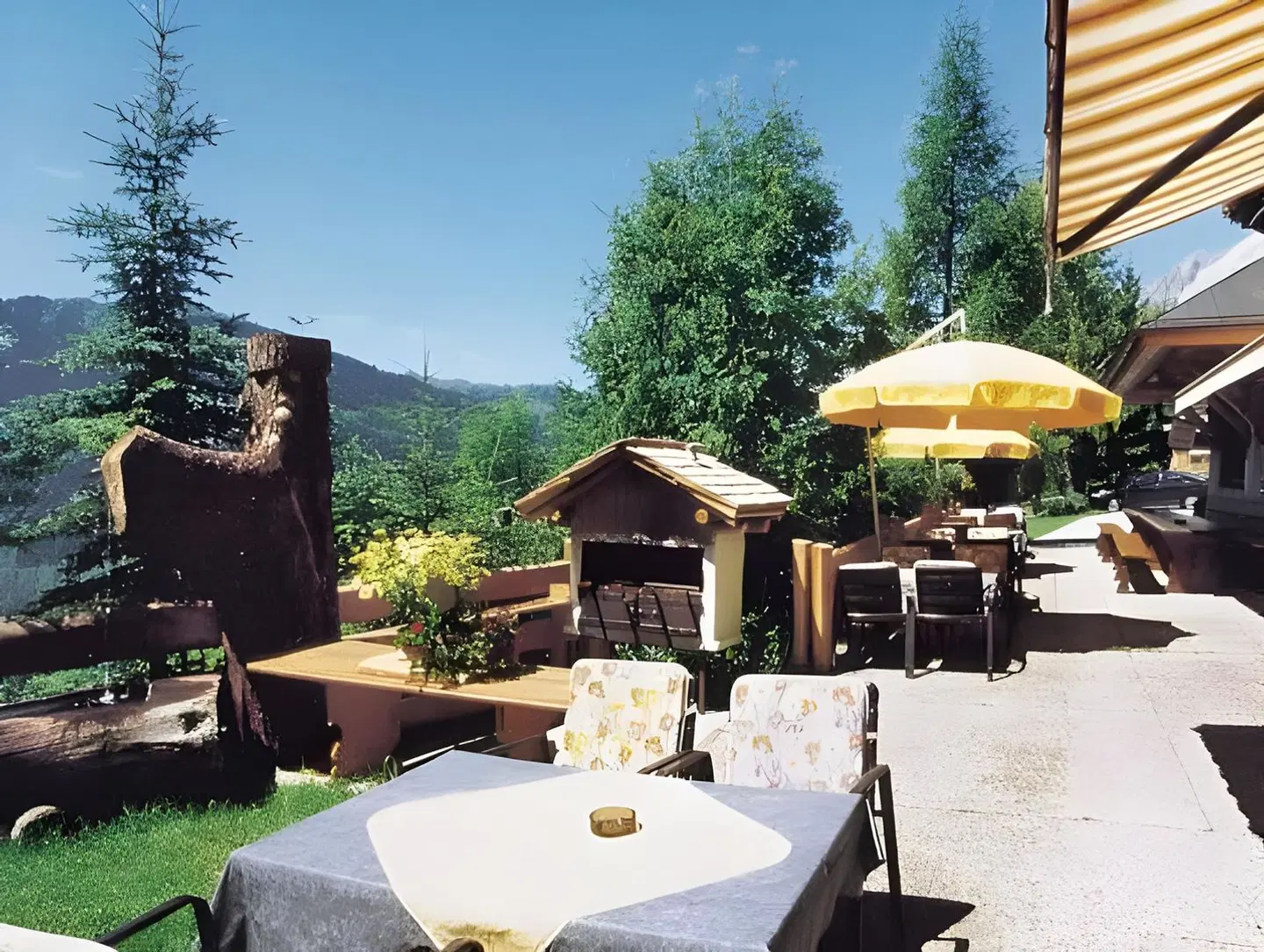 Hotel Alpenhof Schwaiger Terrasse