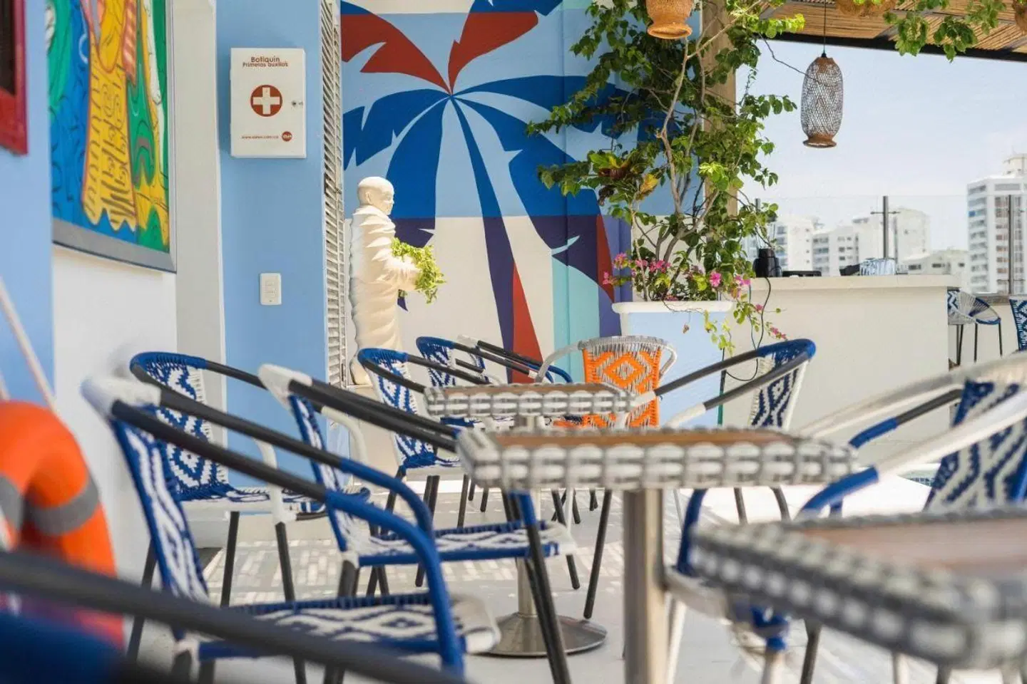 Líbere Córdoba Patio Santa Marta Terrasse