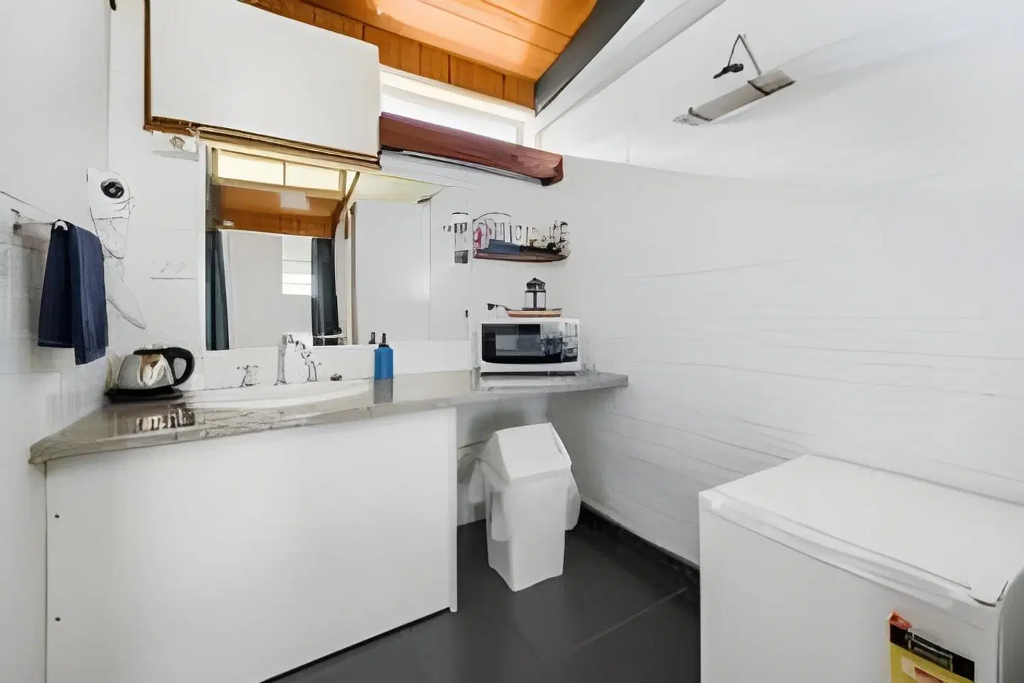 Jetty Motel Badezimmer