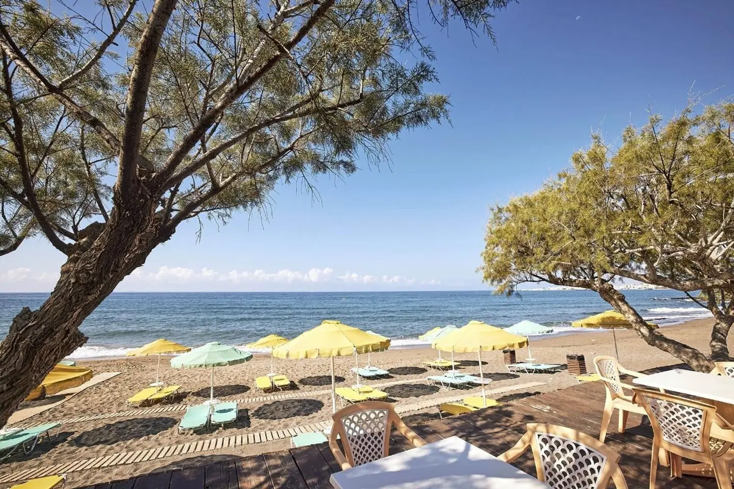 Tylissos Beach Hotel - Adults Only Terrasse