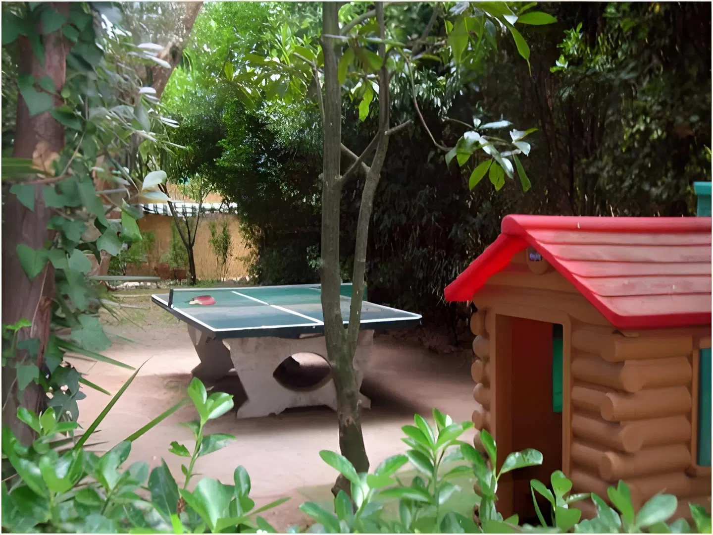 Hotel Villa Tiziana Garten