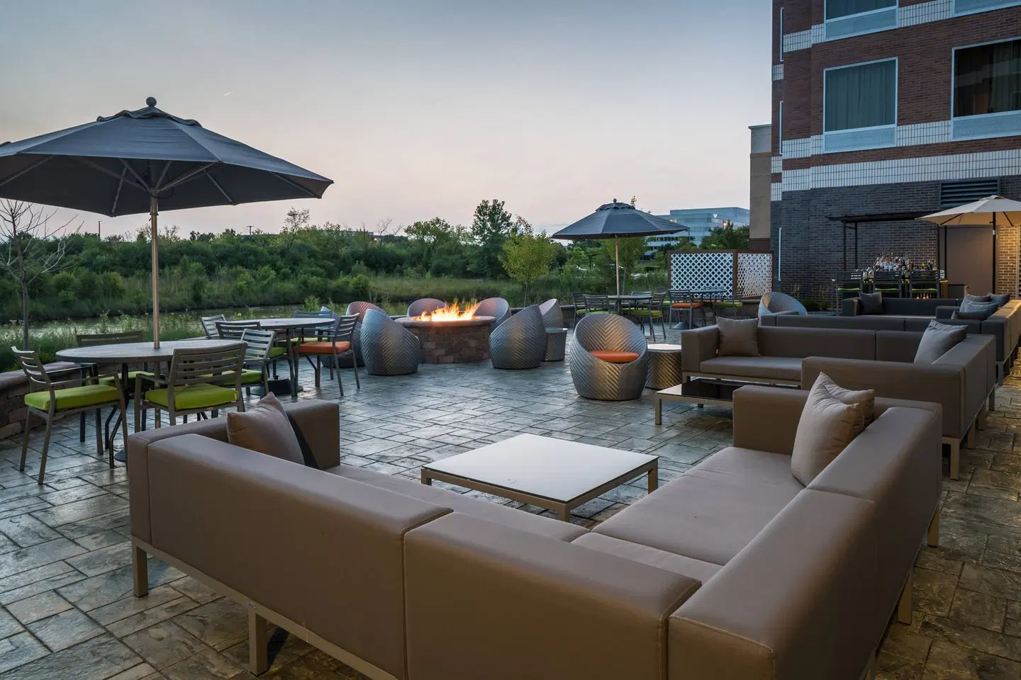 Fairfield by Marriott Inn & Suites Chicago Schaumburg Terrasse