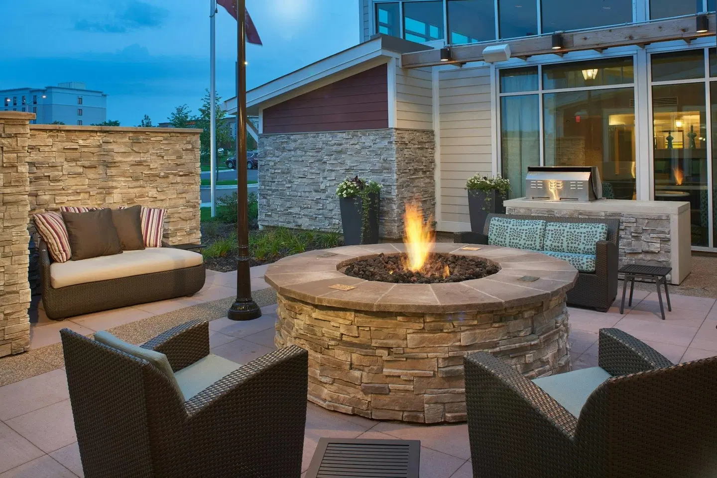 Residence Inn by Marriott Chicago Bolingbrook Terrasse