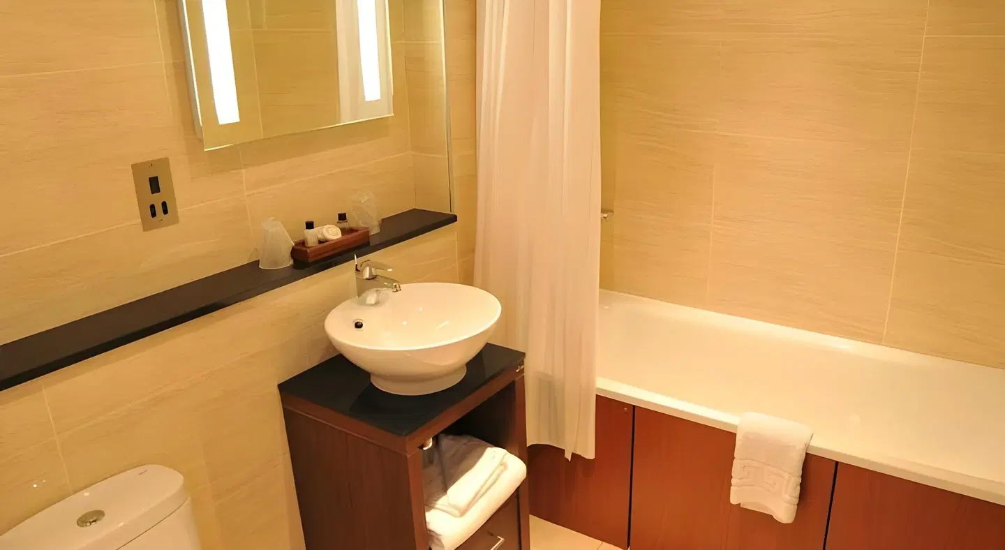 Golden Lion Badezimmer