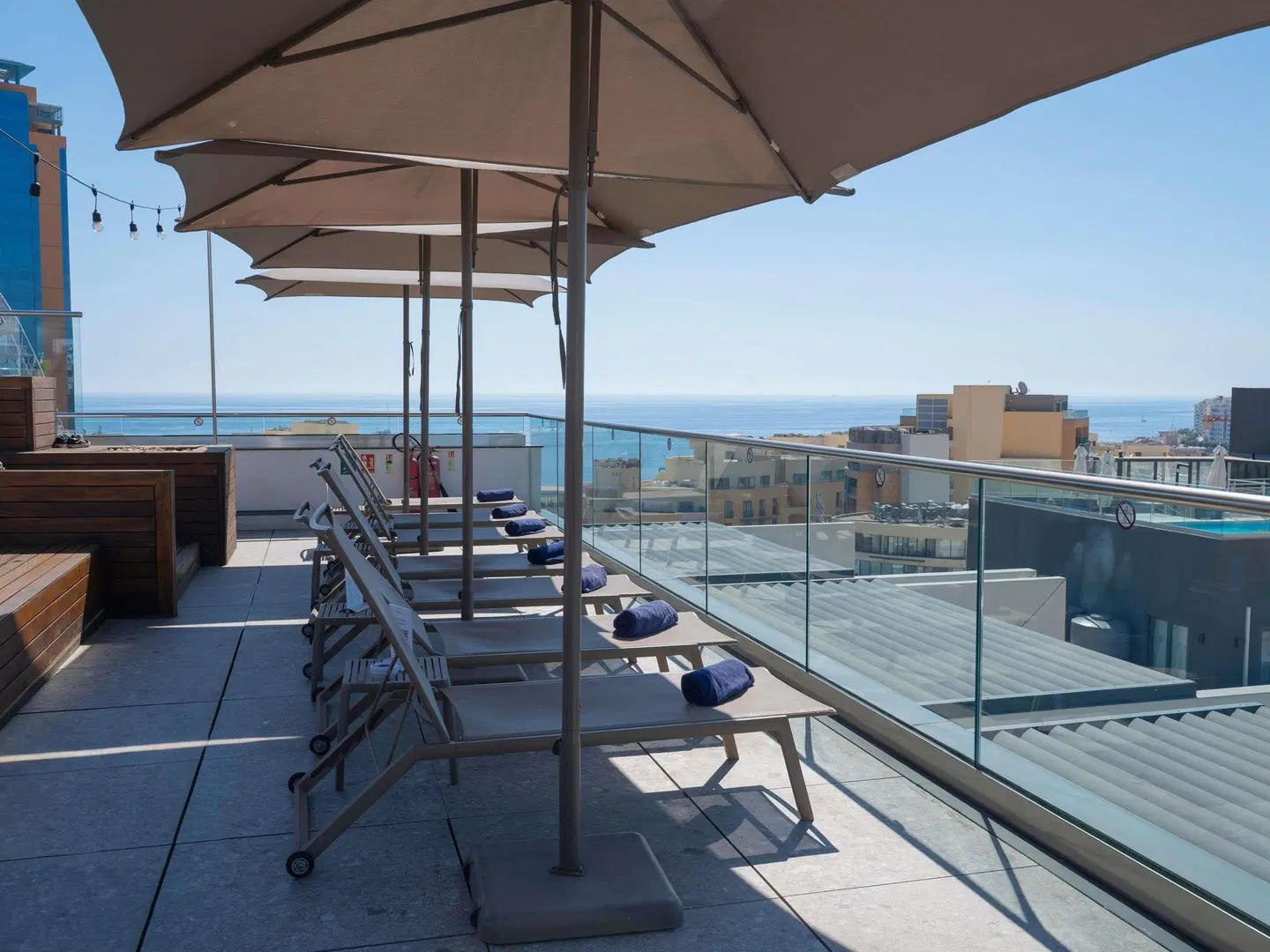 Mercure St. Julian's Malta Terrasse