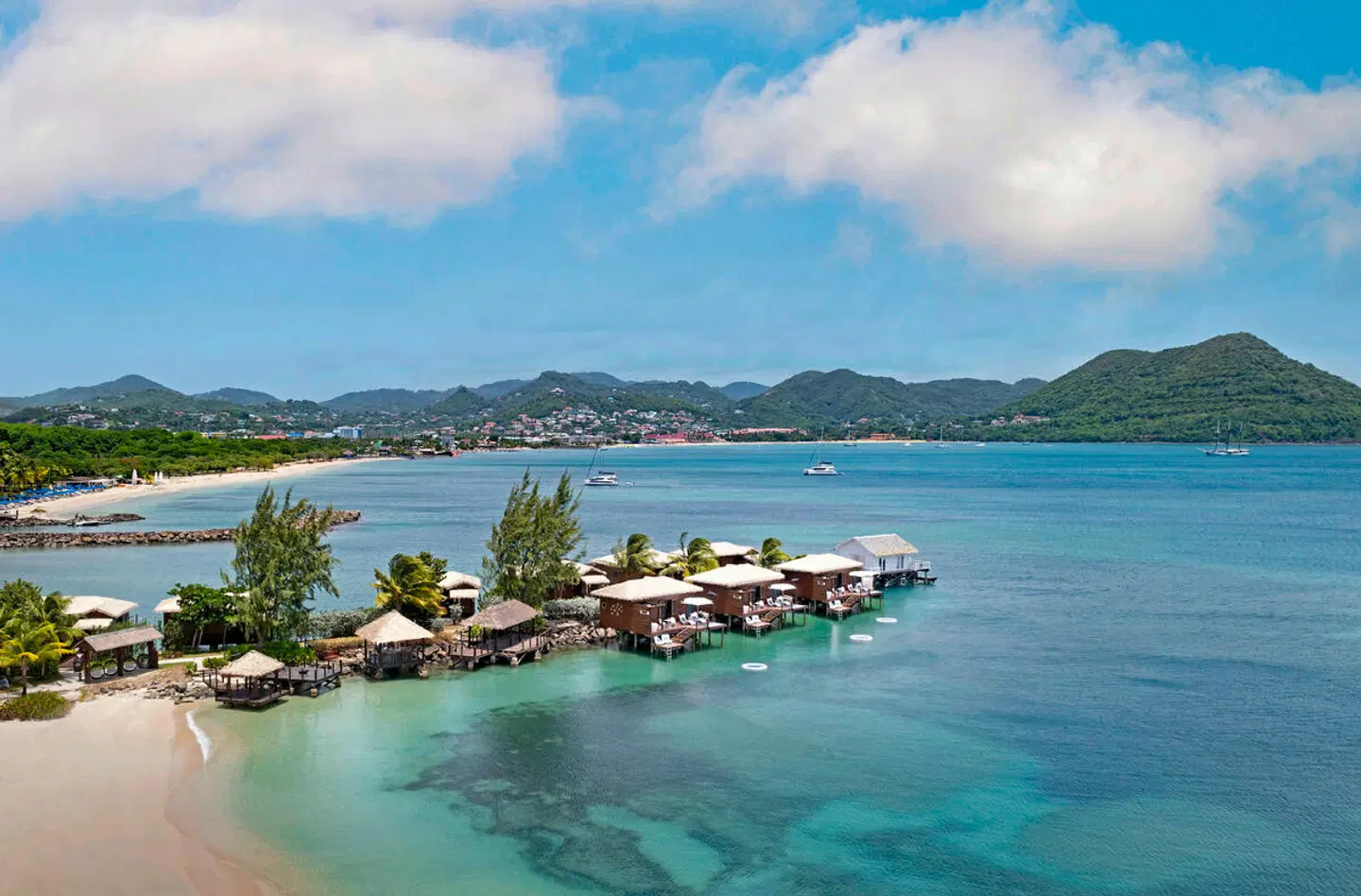 Sandals Grande St. Lucian Spa & Beach Resort Strand