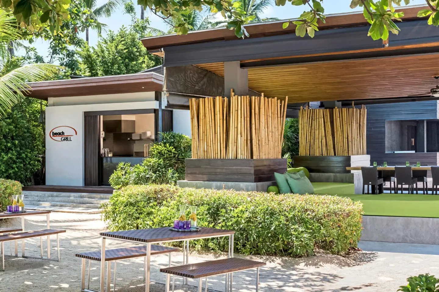 W Koh Samui Garten