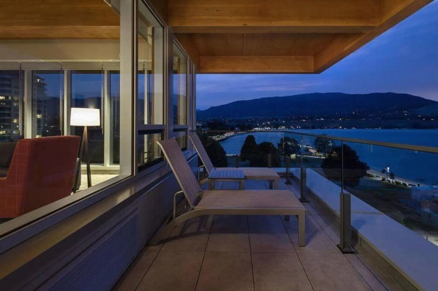 Penticton Lakeside Resort Terrasse