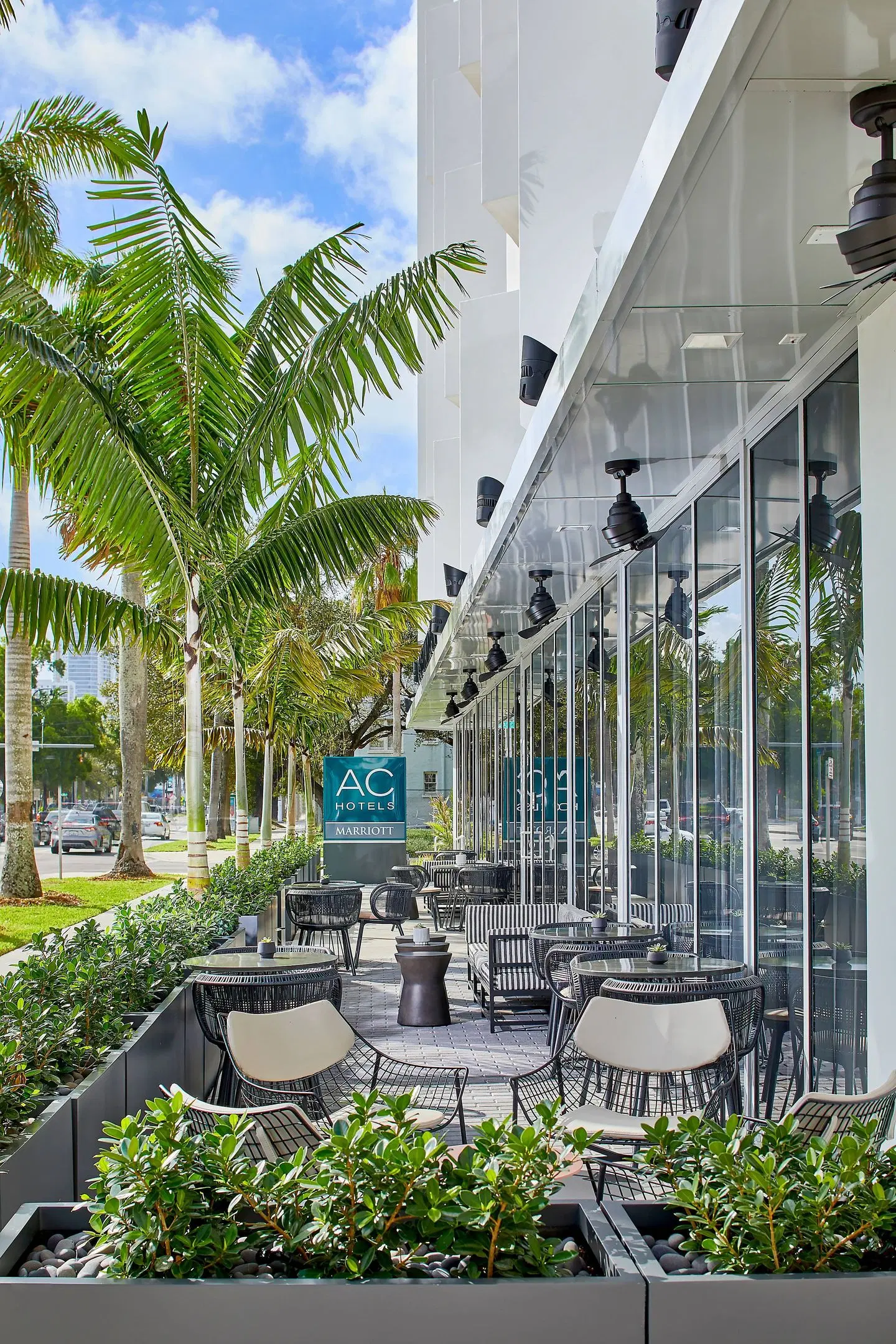 AC Hotel by Marriott Miami Wynwood Terrasse