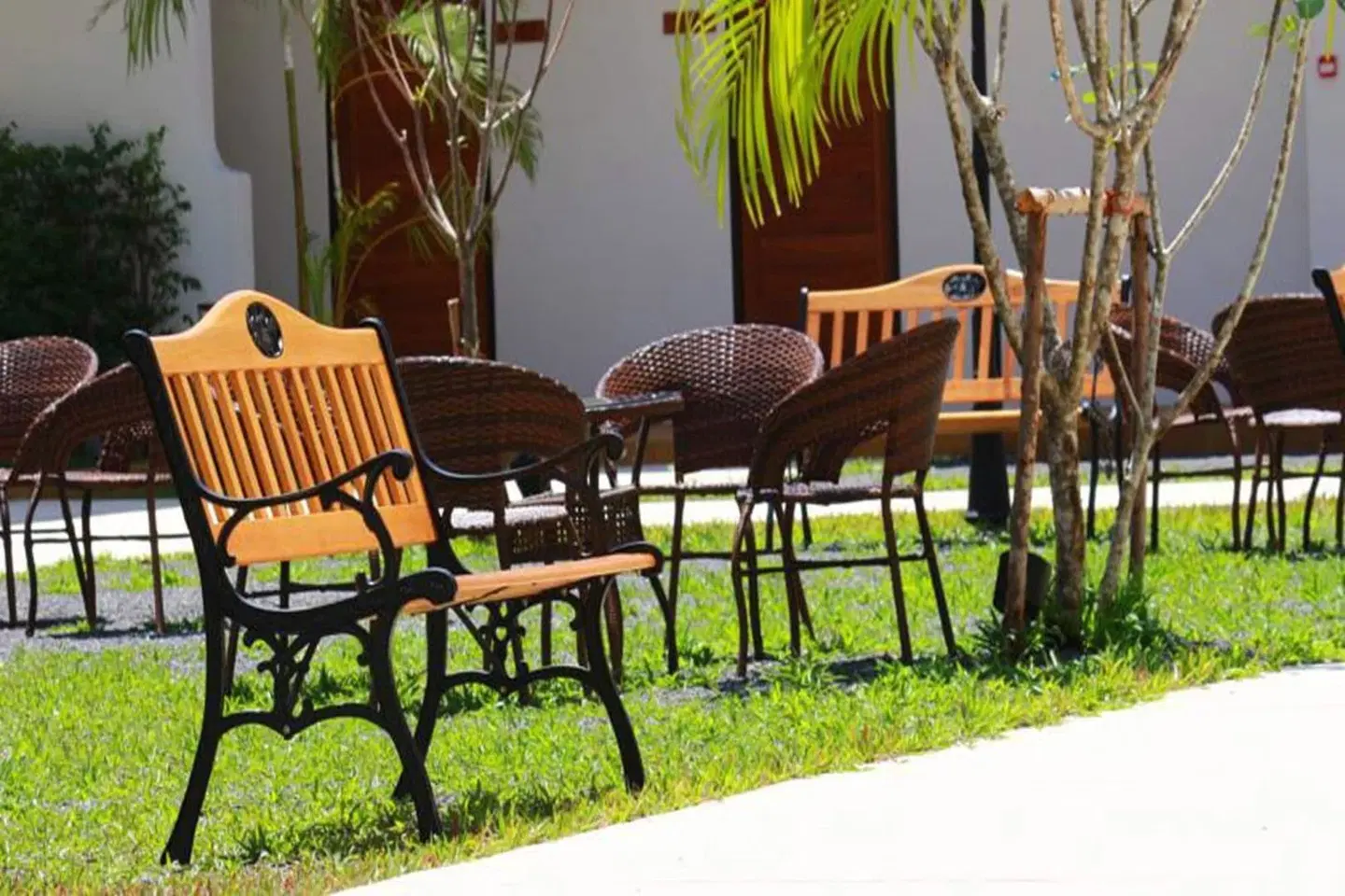 Crystal Lamai Hotel Terrasse